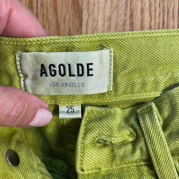 Agolde Matcha 90s Straight Leg Jeans - Picture 6 of 13
